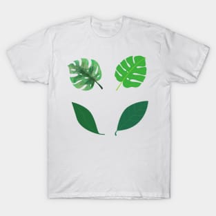 green leaves bundle design T-Shirt